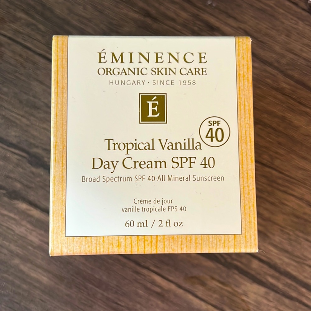 Eminence Tropical Vanilla Day Cream SPF 40